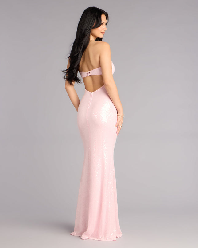 Aimee Sequin Starfish Formal Dress