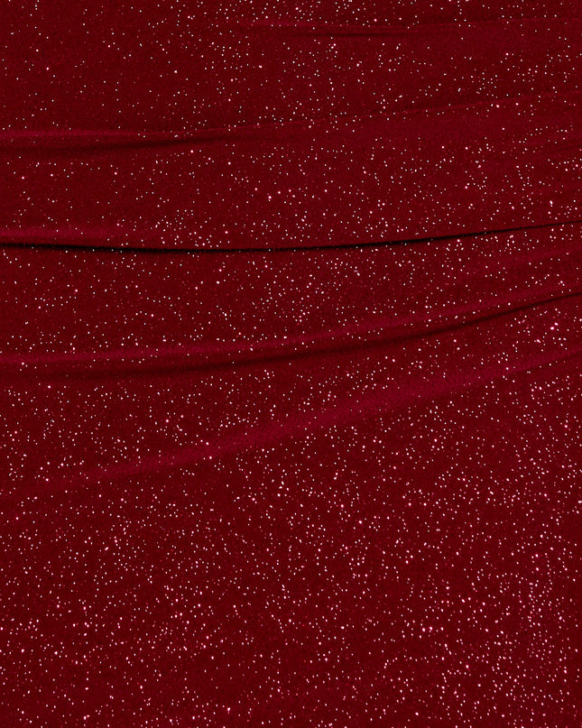 Double Take Glitter Halter Bodycon Dress