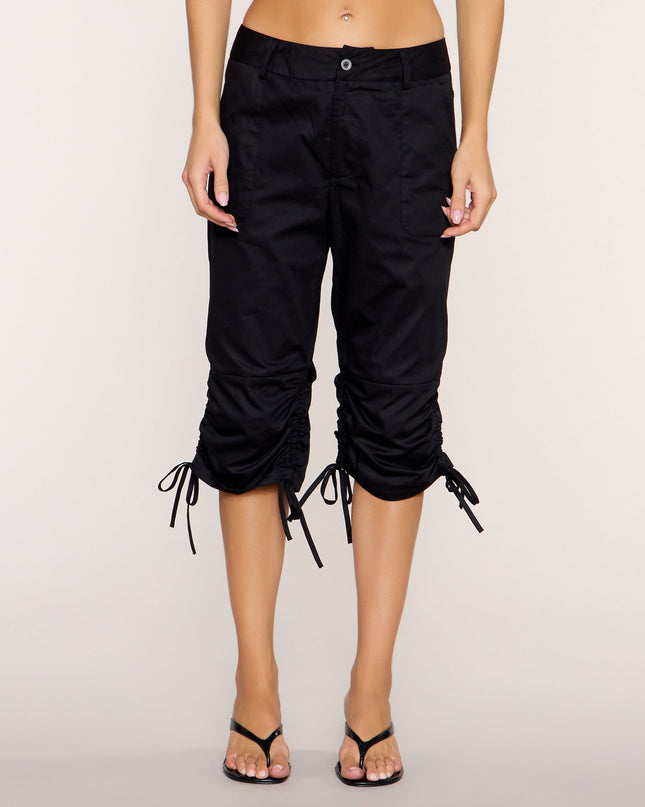 Cinch Sync Ruched Drawstring Capri Pants