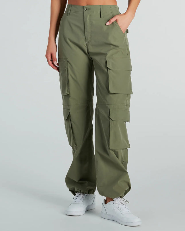 Out For The Day High-Rise Cargo Pants
