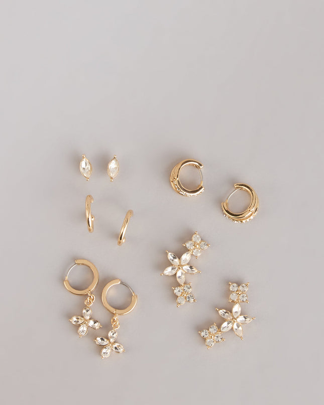 Mix It Up Rhinestone Earring Set