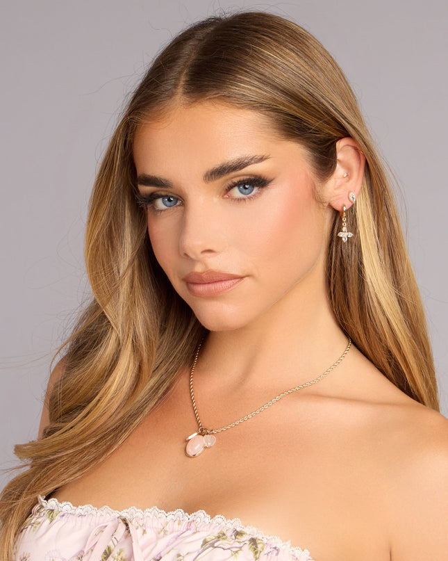 Mix It Up Rhinestone Earring Set