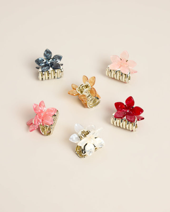 Fresh Pick Mini Flower Hair Clip Set