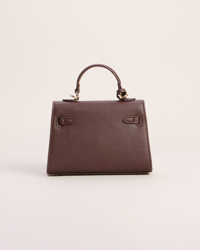 Little Luxe Twist Lock Mini Satchel Bag