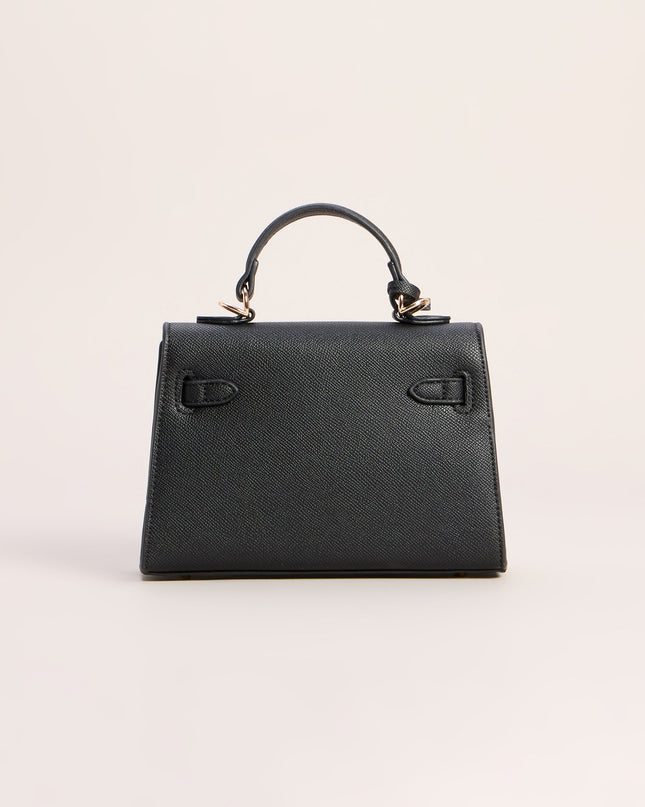 Little Luxe Twist Lock Mini Satchel Bag