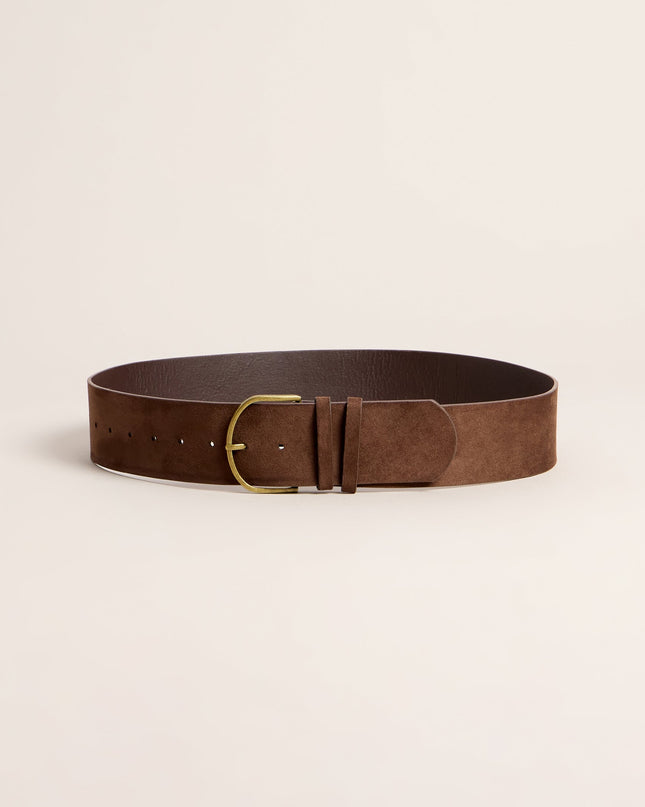 Waist Side Story Faux Suede  Belt