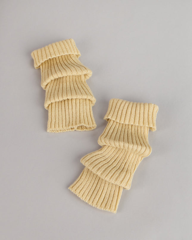 Stylish Layer Rib Knit Leg Warmers
