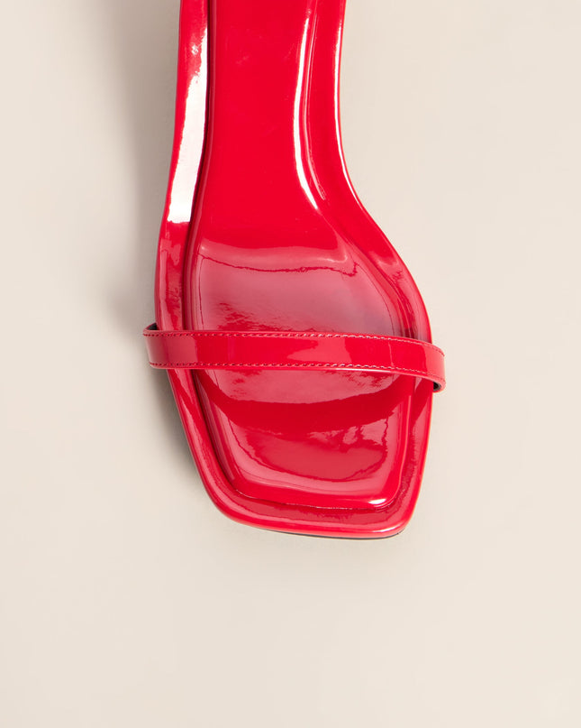Silver Lining Strappy Kitten Heels