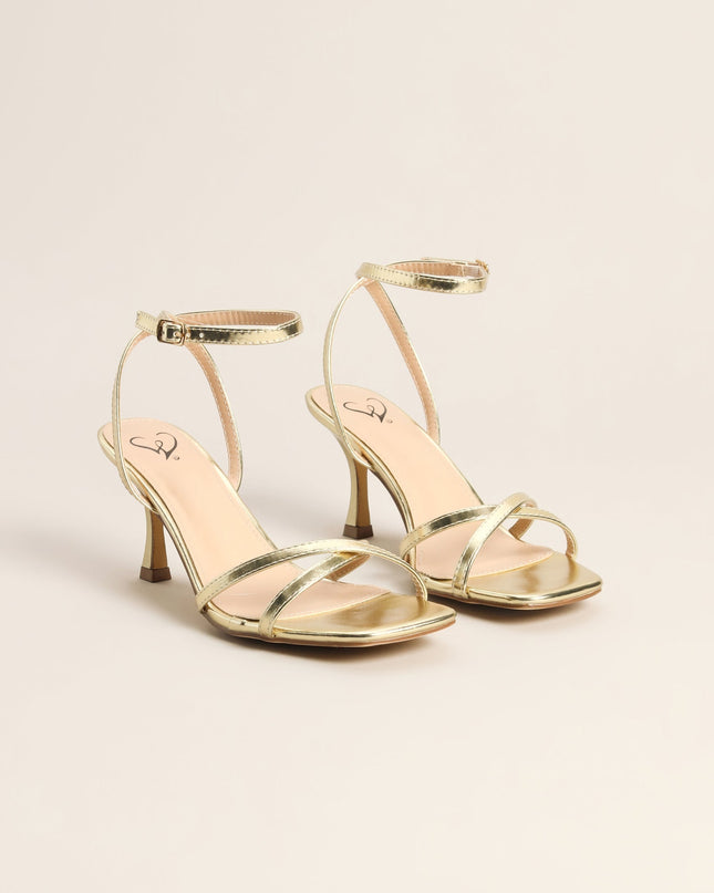 Plans Came Up Square Toe Kitten Heels