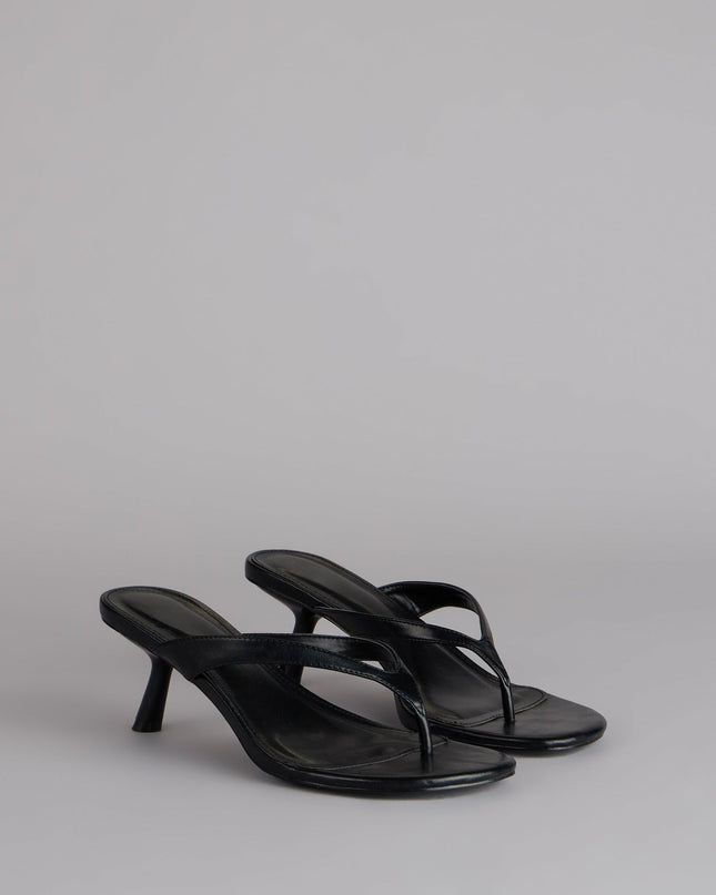 Exactly The Vibe Thong Kitten Heels