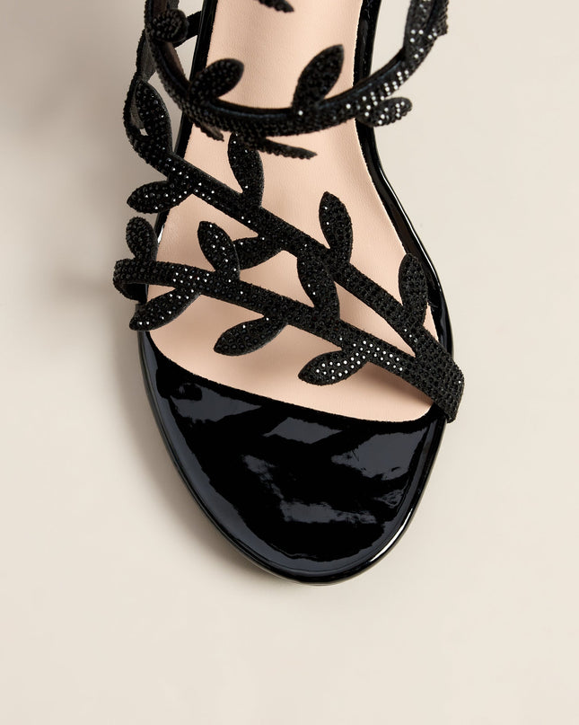 Garden After Dark Vine Spiral Stiletto Heels