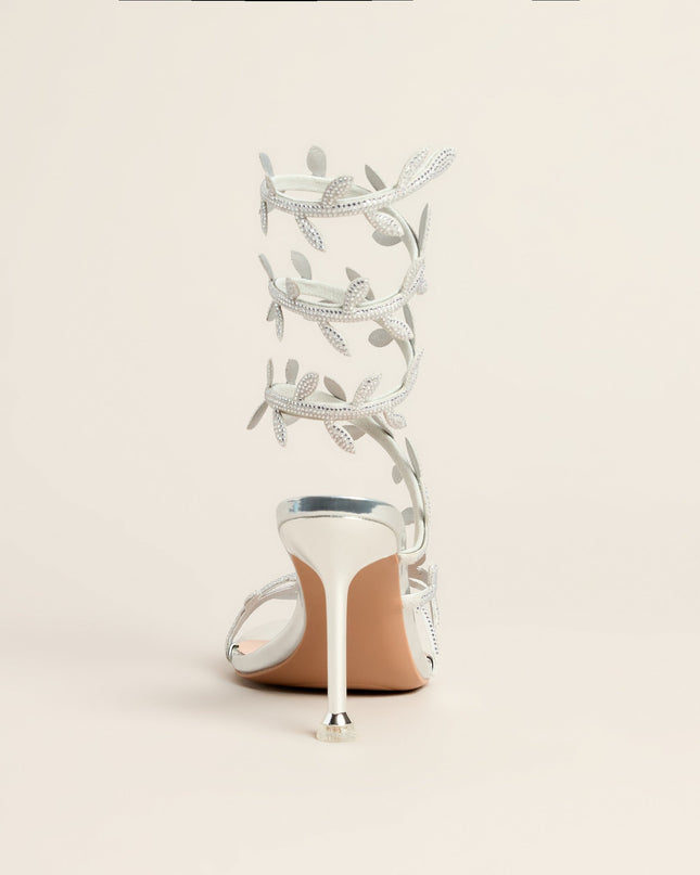 Garden After Dark Vine Spiral Stiletto Heels