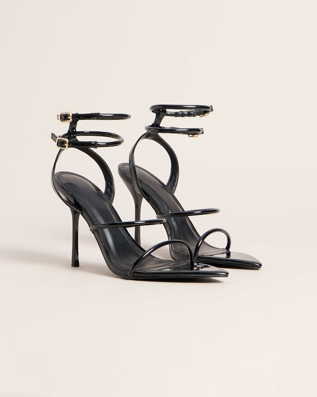 Double Take Multi-Strap Stiletto Heels