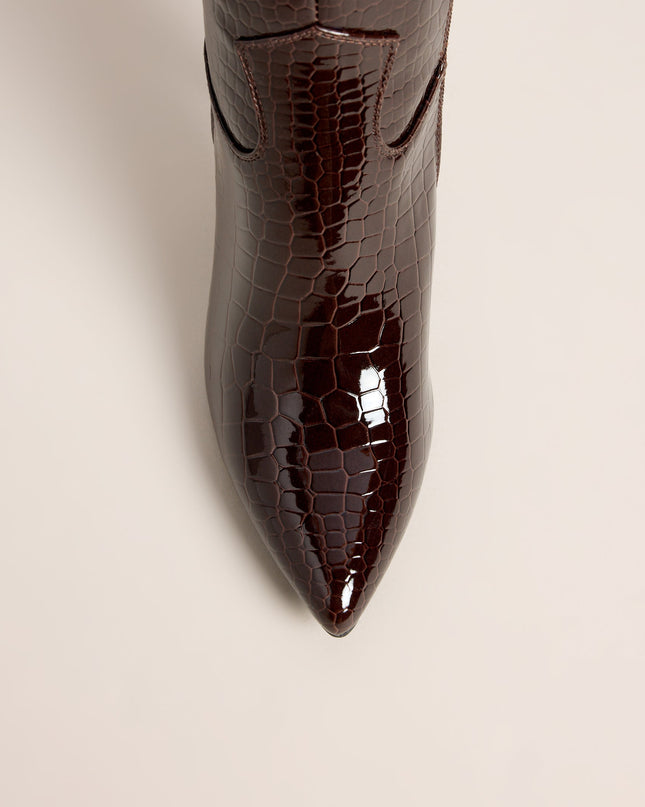 Sharp Instinct Knee High Stiletto Boots
