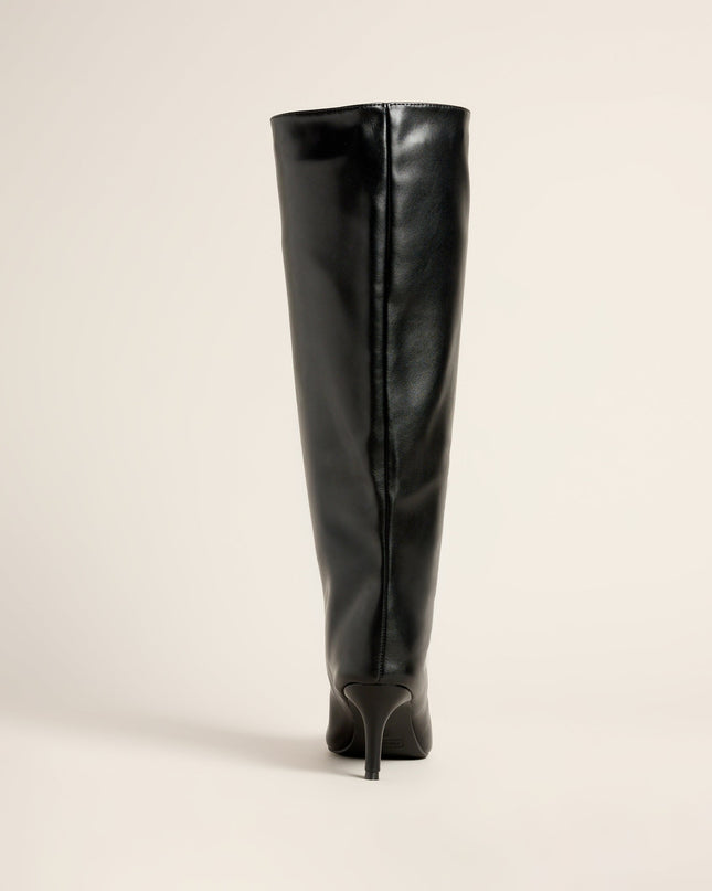 City Sleek Knee High Stiletto Boots